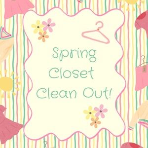 Spring Closet Clean Out!